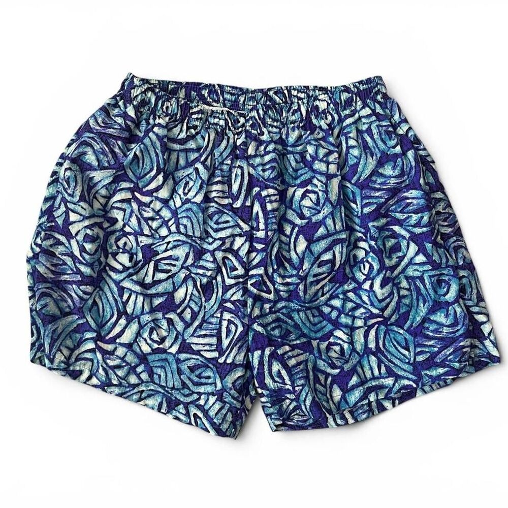 VINTAGE 90s Bugle Boy Navigata Swim Shorts L